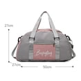 thumbnail image 3 of Oxford Fitness Bag Bolsas Portátiles Gran Capacidad para Hombres Y Mujeres (gris), 3 of 8