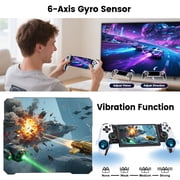 Mobile Game Controller for iPhone/Android, Compatible with Switch/Oled/Switch 2,with Hall Joystick, Turbo, RGB, Compatible with Xbox Cloud, Steam Link, MFi