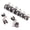 Φ10, variant on 2pcs 304 Stainless Steel Rubber Lined P Clips Cable Mounting Hose Pipe Clamp