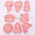thumbnail image 5 of Geemin Hardware Tools Shape Cookie Cutters PP Material Baking Gadget Baking Accessories, 5 of 9