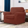 thumbnail image 2 of CHUN YI Stretch Checks Spandex Sofa Cover Separate Backrests Cushions Cover Slipcover, 2 of 5