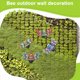thumbnail image 5 of Bee Hanging Wall Decorations, Bee Art Sculpture Hanging Wall, 5 of 5