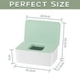 thumbnail image 2 of Caja de almacenamiento de pañuelos húmedos, caja de toallitas húmedas, caja vacía de toalla para la cara de cartón para salón, 2 of 5