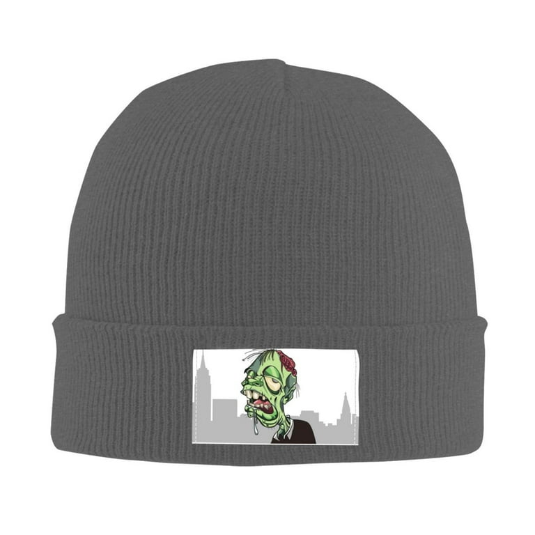 ZICANCN Knit Beanie Hat-Zombie City Apocalypse Winter Cap Soft