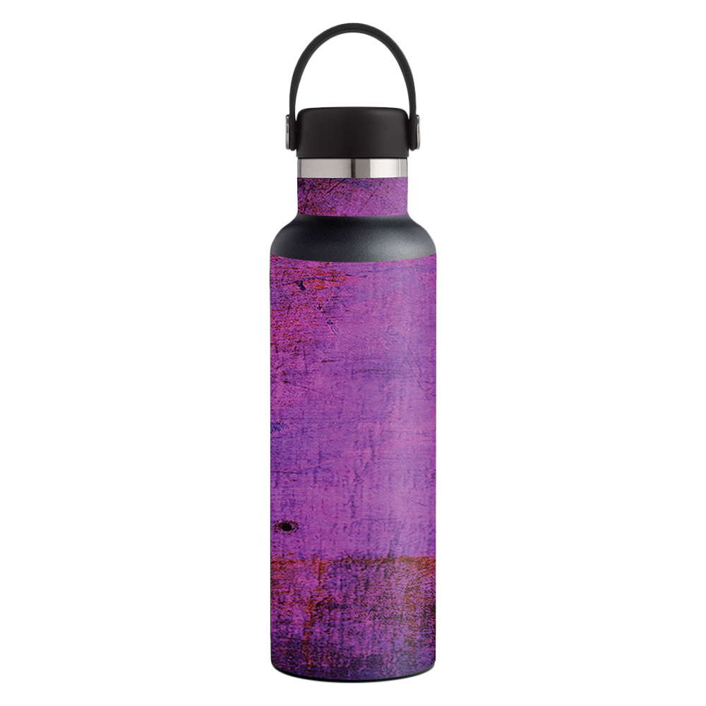 Skin Decal Wrap for Hydro Flask 21 oz. Standard Mouth sticker Purple
