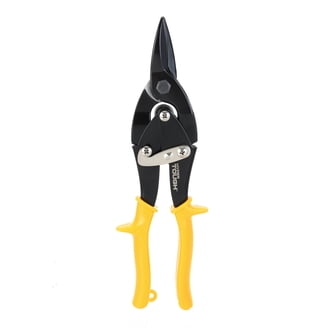 Hyper Tough Straight-Cut Aviation Snips with Cr-Mo Blades