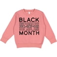 thumbnail image 2 of Inktastic Black History Month Occupations and Identities Toddler Sweatshirt, 2 of 4
