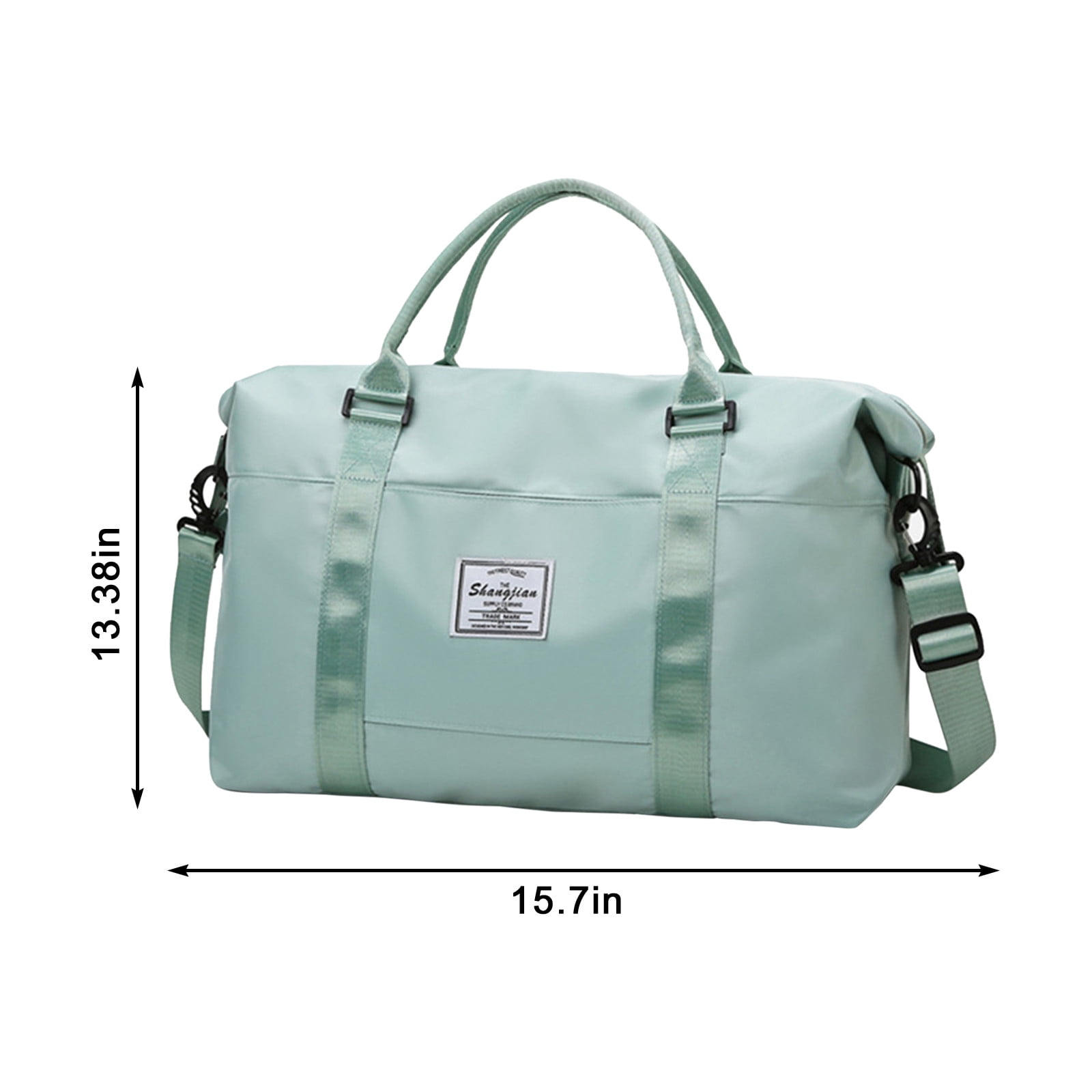 FAMTKT Expandable Gym Bags, Duffle Bags for Sports and Weekend Travel, Large Capacity Lightweight Overnight Bags for Men and Women, Travel Duffel Bags, Sports Tote Bag