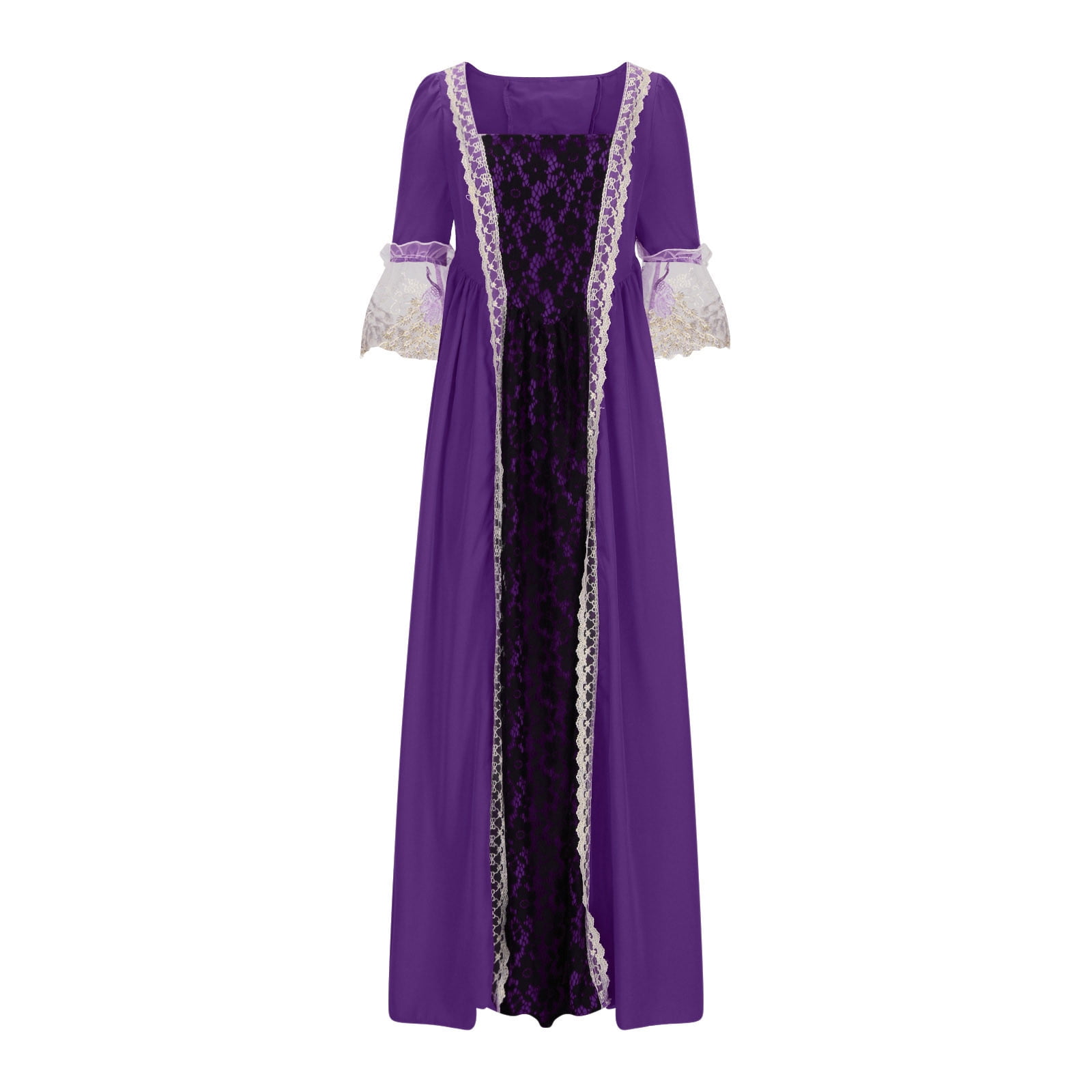 Gothic Victorian Dresses for Women Classic Court Costumes Queen Ball Gown Masquerade Dress