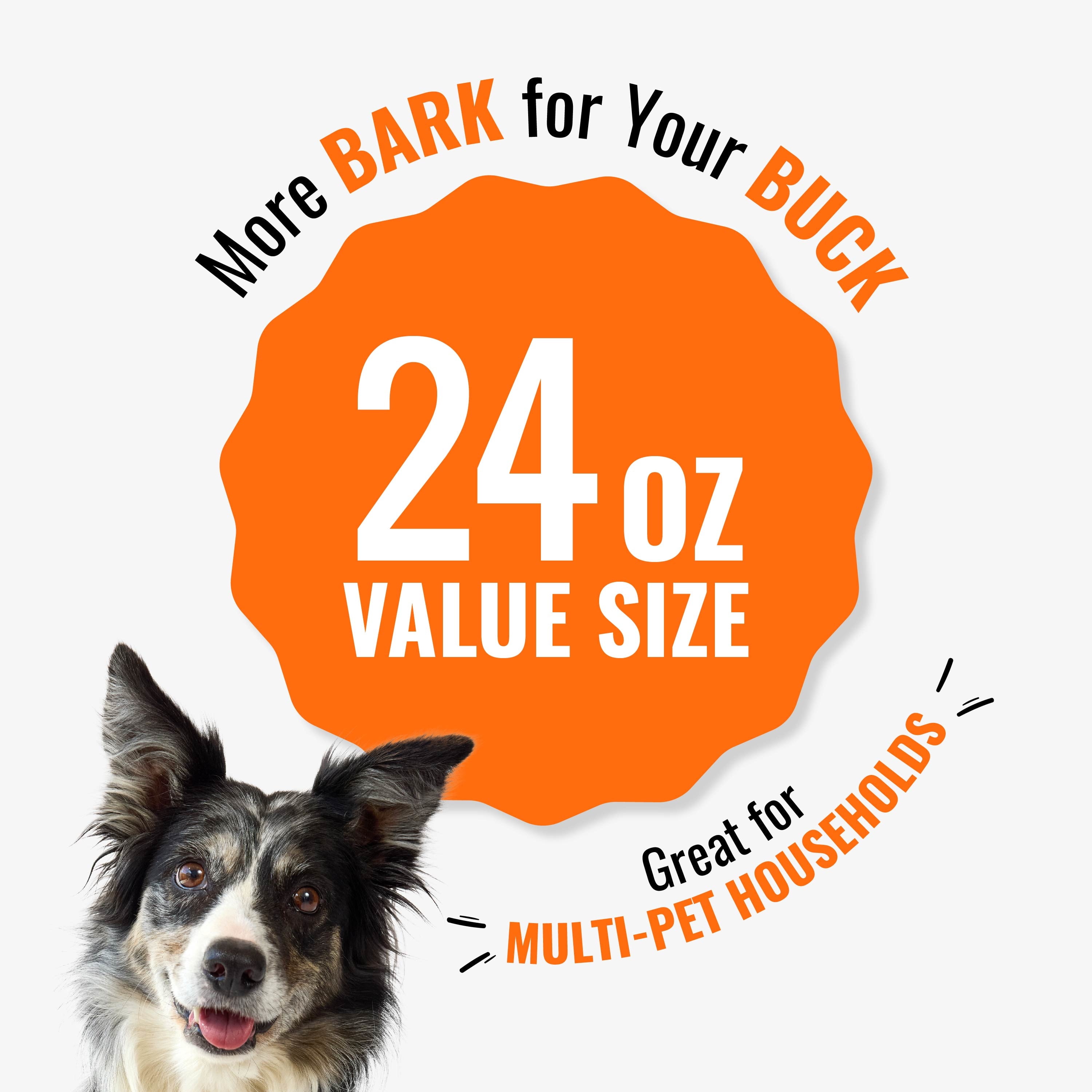 (6 pack) Good 'n' Fun Triple Flavor Ribs, Rawhide Chews for All Dogs, 24 oz.