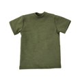 thumbnail image 3 of Ropa para figuras de acción 1/6, ropa para muñecas BJD, camiseta mini, accesorio, modelo, disfraz, moda superior para figuras coleccionables de 12 verde, 3 of 8