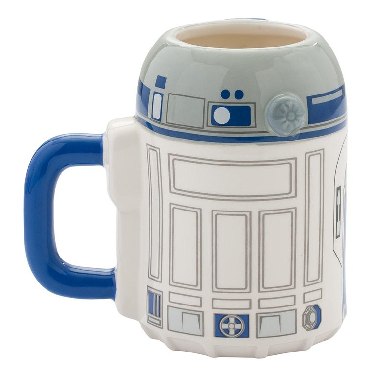 Star Wars Ceeamic Mug Coffee Cup R2D2 & CP30 w/ Jelly Beans