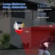 thumbnail image 3 of Solar Motion Sensor Alarm 120db Loud Siren Led Strobe Lights Sound Security Alarm Outdoor Waterproo, 3 of 5