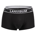 thumbnail image 5 of Sngxgn Mens Underwear Boxer Briefs Breathable and Soft with Underwear for Men(Black,XL), 5 of 5