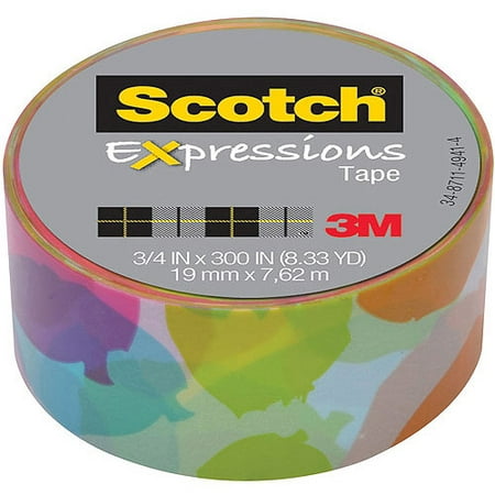 Scotch Expressions Magic Tape, 3/4