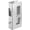 Silver, variant on Privacy Pocket Door Pull with Lock, Wooden Sliding Door Handle for 1-3/8”Thickness Door Replace Old Or Damaged Pocket Door Hardware