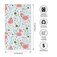 thumbnail image 4 of Kdxio Hand Towel Cute Flamingo for Bathroom Kitchen Fingertip Bath Towels 27.5 x 16 Inch Home Hotel Gym Laundry Room, 4 of 9