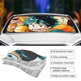 thumbnail image 5 of My Hero Academia Car Windshield Sun Shade, Front Window Sun Shades, Visor Shield Cover For Car Suv Truck, Visor Protector Blocks Uv Rays, Keep Your Vehicle Cool, Small, 51*27.5 Inch, 5 of 8