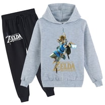 Kids The Legend of Zelda Hoodie Pullover with Sweatpants Long Sleeve Hooded Sweatshirt Outfits for Boys Girls