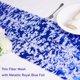 thumbnail image 3 of Table Runner Snowkingdom Royal Blue, 28 cm x 15 m, malla de aluminio, 3 of 7