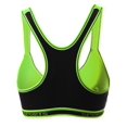 thumbnail image 3 of FashionOutfit Women's Sporty Wirefree Padded Mesh Strap Sport Bras, 3 of 4