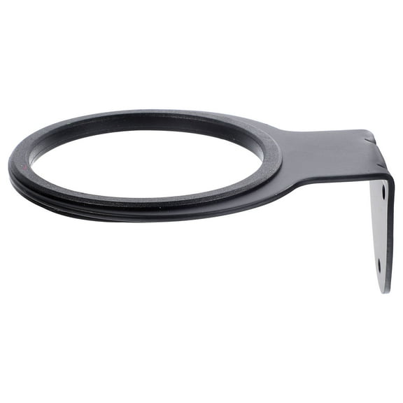 MUSEYA 1PC Hair Dryer Stand Perforated Design Reliable Hair Dryer Holder Silver