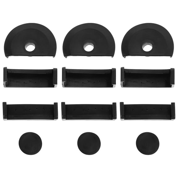 12 Pcs Bench Vise Non-slip Rubber Anti-Pinch Pad Mini Vice Glue