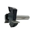 thumbnail image 4 of CNC Spoilboard Surfacing Router Bit,4 Wing 3 inch Cutting Diameter, 1/2 inch Shank,Carbide Tipped Slab Flattening Bit for Woodworking, 4 of 5