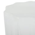 thumbnail image 5 of Cerny Lightweight Concrete Outdoor Side Table, Antique White, 5 of 6