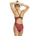 thumbnail image 6 of Sporti New Waves Thin Strap One Piece Swimsuit, High Cut, Unpadded, Athletic (Women’s), 6 of 12