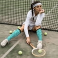 thumbnail image 6 of Naloa Beautiful Seashells Thigh High Socks Extra Long Stretchy Sock Women Over Knee High Opaque Stocking Daily Wear, 6 of 6