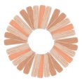 thumbnail image 1 of OFFIGAM 100pcs Wood Dowel Rods Wooden Dowels Hardwood Beige for DIY Projects, 1 of 6