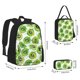 thumbnail image 2 of Balery Green Kiwi Mochila escolar 3 en 1 para niños: mochila resistente con lonchera térmica y estuche para lápices. Mochila escolar para niños y niñas., 2 of 7