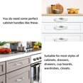 thumbnail image 3 of 4 Pack Kitchen Cabinet Handles Modern Drawer Pulls Cabinet Hardware Handle Pull Ice Cream Drawer Handles, 3 of 7