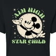 thumbnail image 3 of Disney - Aim High Star Child - Juniors Cropped Cotton Blend T-Shirt, 3 of 5