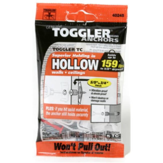50325 0.63 x 0.75 in. Toggler TC Hollow Wall Anchors