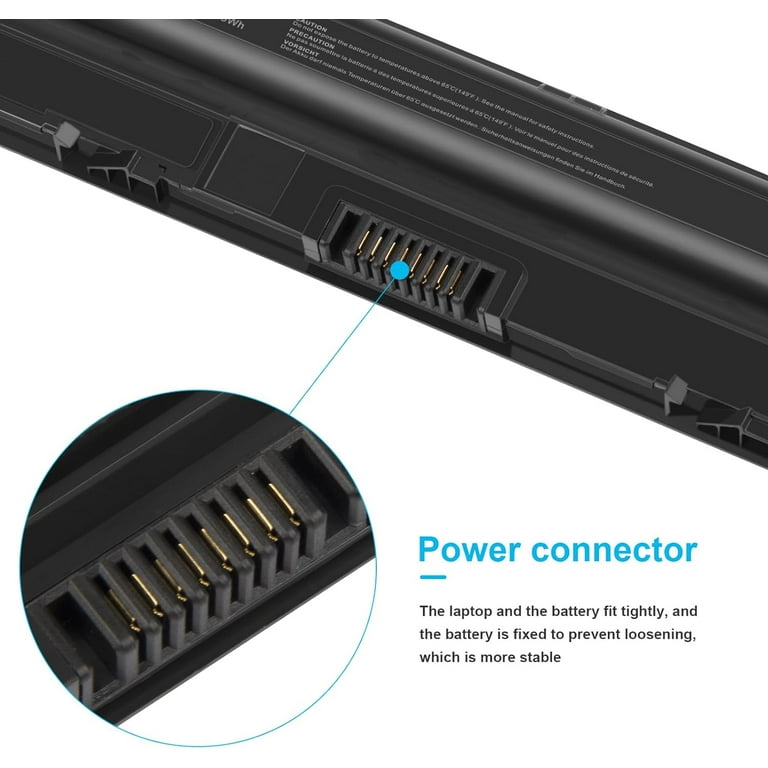 Chinoket Batterie M5Y1K 3000mAh (40Wh) Pour Dell Inspiron/Latitude/Vostro - Remplacement 4 Cellules, Haute Capacité