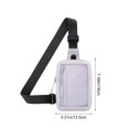 thumbnail image 3 of Travel Sling Bag for Men & Women, Crossbody Multipocket Chest Bag with Anti-Theft, Small Chest Bag Casual Trendy Waterproof Lightweight Phone Crossover Daypack - Gray, 3 of 6