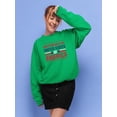 thumbnail image 2 of 4Th July United States Sweatshirt Women -Image by Shutterstock, Female x-Large, 2 of 4