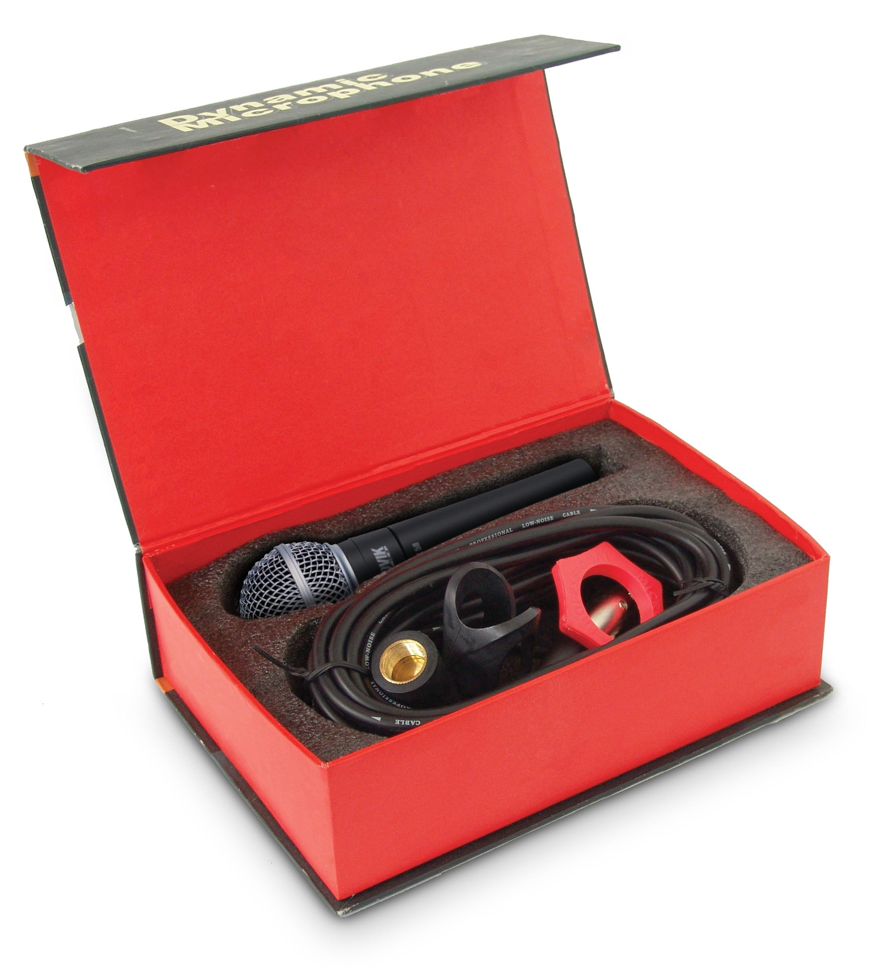 NOVIK NEO FNK 580, Professional Dynamic Microphone with Cardioid Polar Pattern &amp; Cable, Unidirectional, Connector: XLR,
