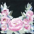 thumbnail image 3 of Ebert, Roey 15x15 Black Modern Framed Museum Art Print Titled - Gather Together I, 3 of 5