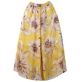 thumbnail image 5 of FINELOOK Summer Women Chiffon Floral Full Skirt Evening Party Long Maxi Dress, 5 of 5