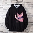 thumbnail image 1 of Sudadera con capucha de Disney para mujer, suéter holgado con capucha de Stitch, otoño e invierno, 2023, 1 of 5