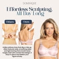 thumbnail image 5 of Dominique Women’s Jillian Wire-Free Minimizer Bra #6800 – Seamless Full Figure Wireless Bra - Lingerie for women, 5 of 6