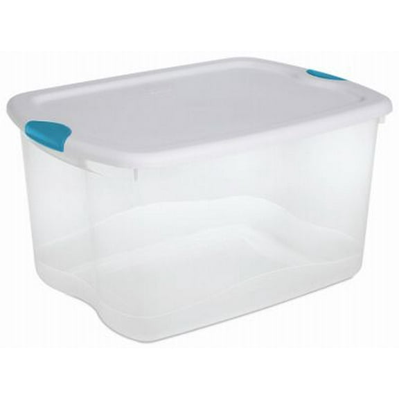 Sterilite, 64 Qt./61 L Latching Box, White