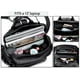 thumbnail image 4 of Mochila UTO de piel para mujer, moda vegana, color negro, 4 of 8