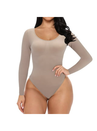 Baywell Shapewear Bodysuit for Women Tummy Control Seamless Body Shaper  Slimming Sculpting Jumpsuits Corset One Piece Shapewear with Built In Bra 