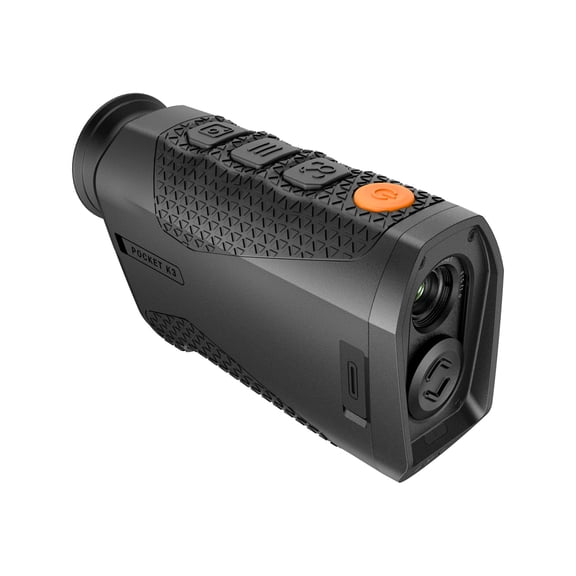 RIX K3 2x15mm Thermal Imaging Monocular, 50 Hz, 384x288, Black, Small