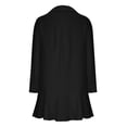 thumbnail image 4 of Lmnyox Tunic Shirt Dress for Women Long Sleeve Short Dress Button Up Ruffle Flowy Casual Dress, 4 of 5