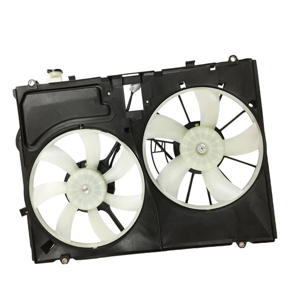 Radiator Cooling Fan Assembly W/ Reservoir TankFor 2004-2005 Toyota Sienna 16361-0A140 163610-A150 163630-A120